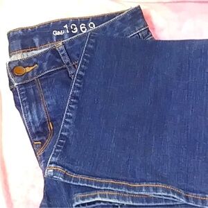 GAP 1969 Women's Dark Blue Perfect Boot Jeans